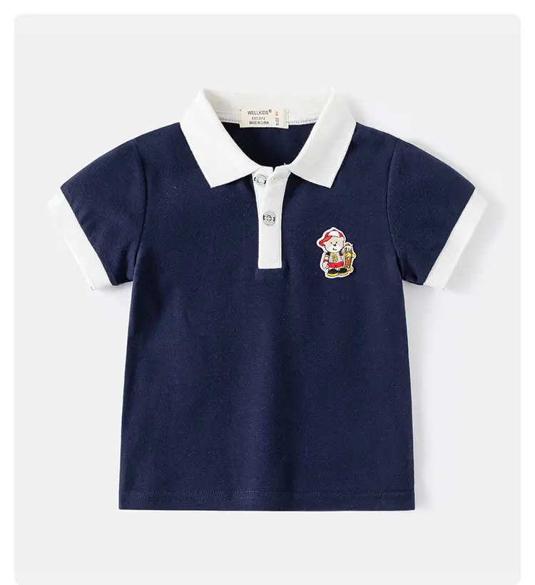 Kids Korean Short Sleeve T-Shirt 2024 β feature 1