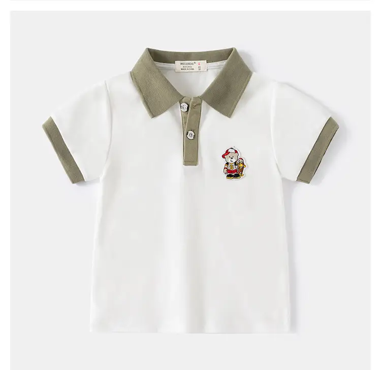 Kids Korean Short Sleeve T-Shirt 2024 β feature 12