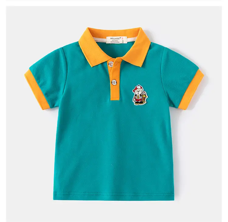 Kids Korean Short Sleeve T-Shirt 2024 β feature 13