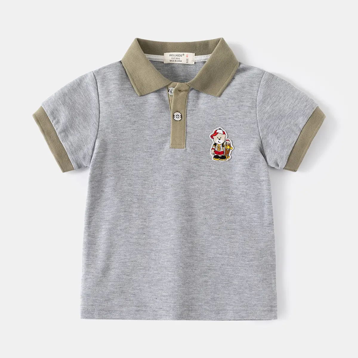 Kids Korean Short Sleeve T-Shirt 2024 - Image 3