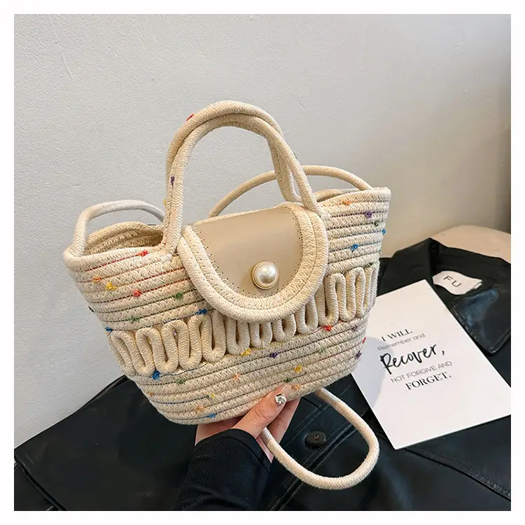 Women's Woven Silk Scarf Handbag 2024 Spring Summer — feature 20