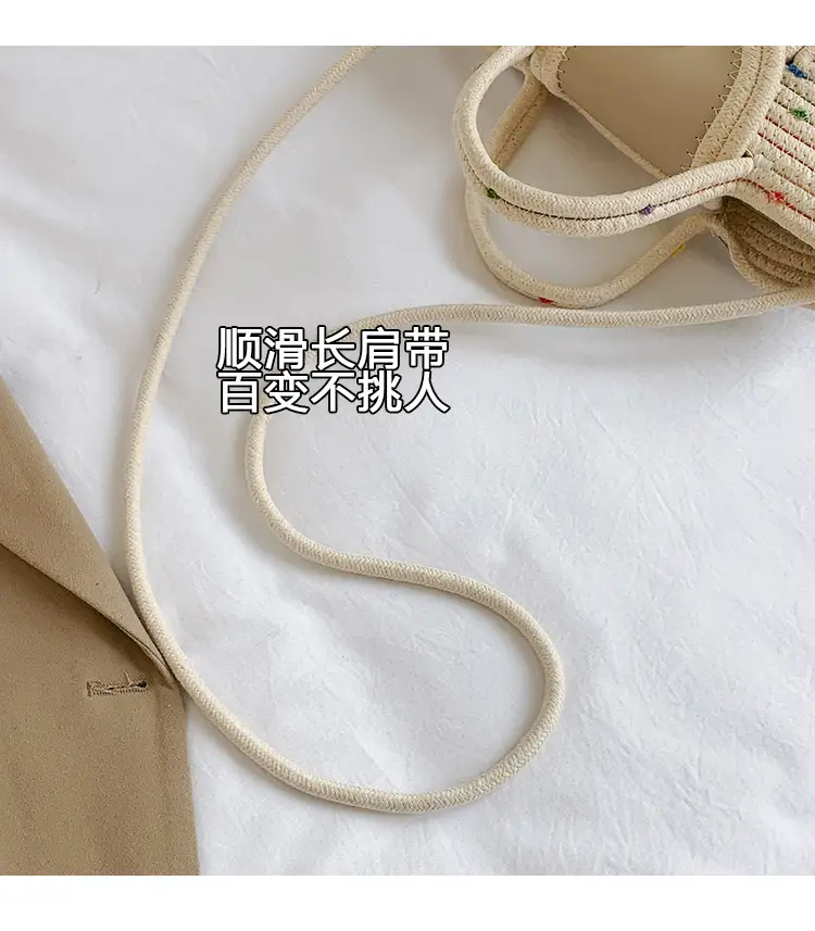 Women's Woven Silk Scarf Handbag 2024 Spring Summer — feature 5