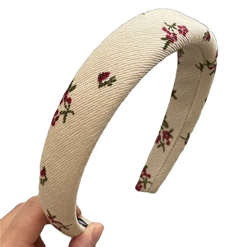 Printed Floral Hair Hoop New Style Street Cute - Image 9