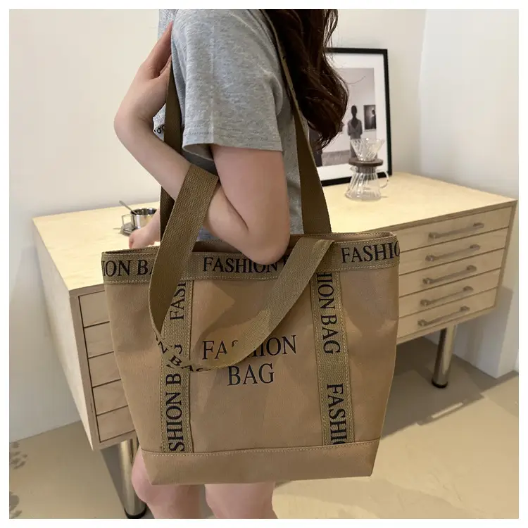 Women's Printed Shoulder Bag 2024 New Student Class Large Capacity — feature 12