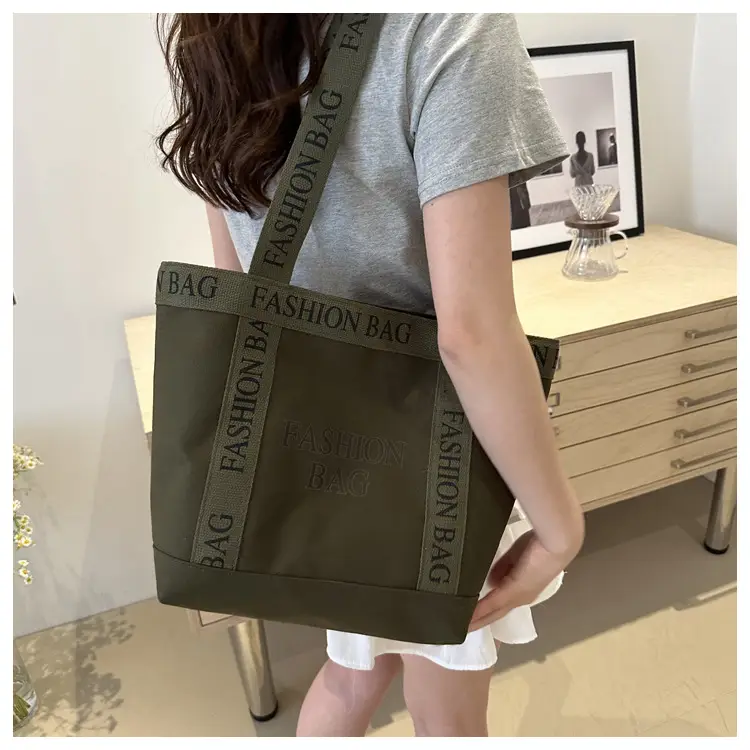 Women's Printed Shoulder Bag 2024 New Student Class Large Capacity — feature 14