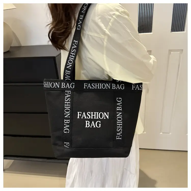 Women's Printed Shoulder Bag 2024 New Student Class Large Capacity — feature 16