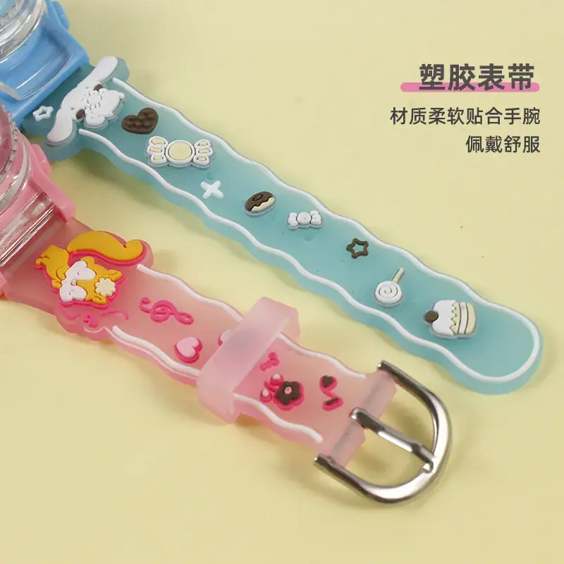 Sanrio Cartoon Pink Digital Quartz Watch for Girls - Image 8