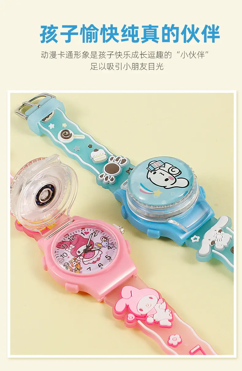 Sanrio Cartoon Pink Digital Quartz Watch for Girls — feature 2