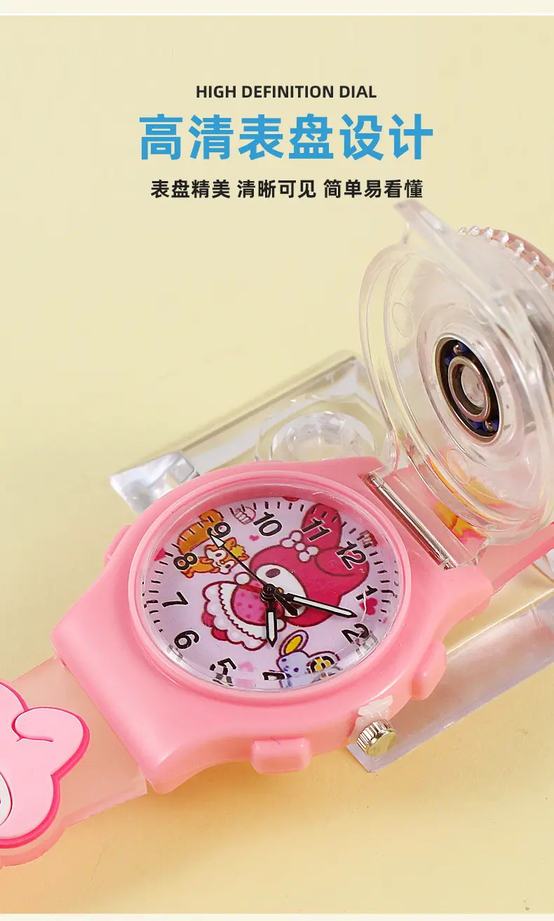 Sanrio Cartoon Pink Digital Quartz Watch for Girls — feature 3