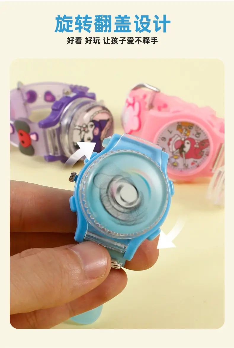 Sanrio Cartoon Pink Digital Quartz Watch for Girls — feature 4