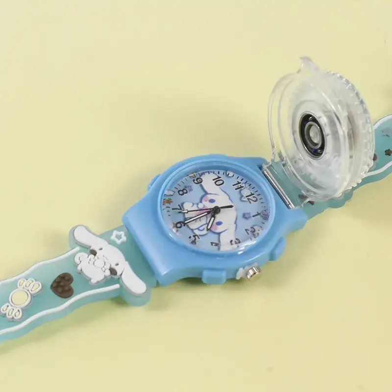 Sanrio Cartoon Pink Digital Quartz Watch for Girls - Image 3