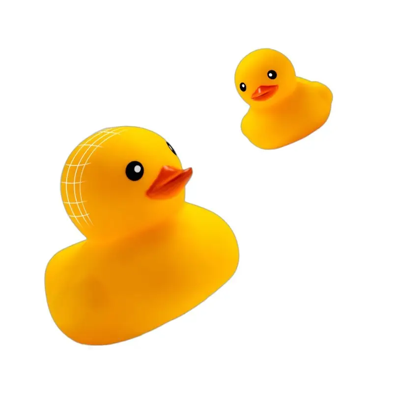 Bathing Toy Yellow Duck Children's Swimming Pool Play in Water Pinch Call Voice Boys and Girls Baby Baby Internet Celebrity Duck