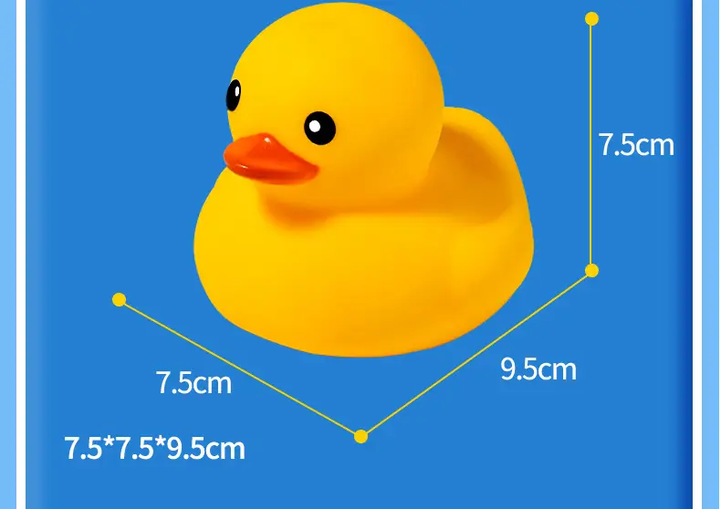Bathing Toy Yellow Duck Children's Swimming Pool Play in Water Pinch Call Voice Boys and Girls Baby Baby Internet Celebrity Duck — feature 16