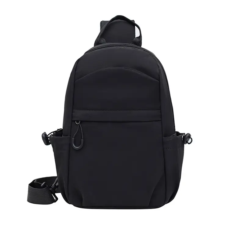 Men's Black Multi-Functional Shoulder Crossbody Bag - Image 7