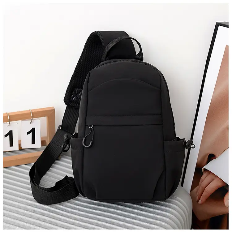 Men's Black Multi-Functional Shoulder Crossbody Bag — feature 27