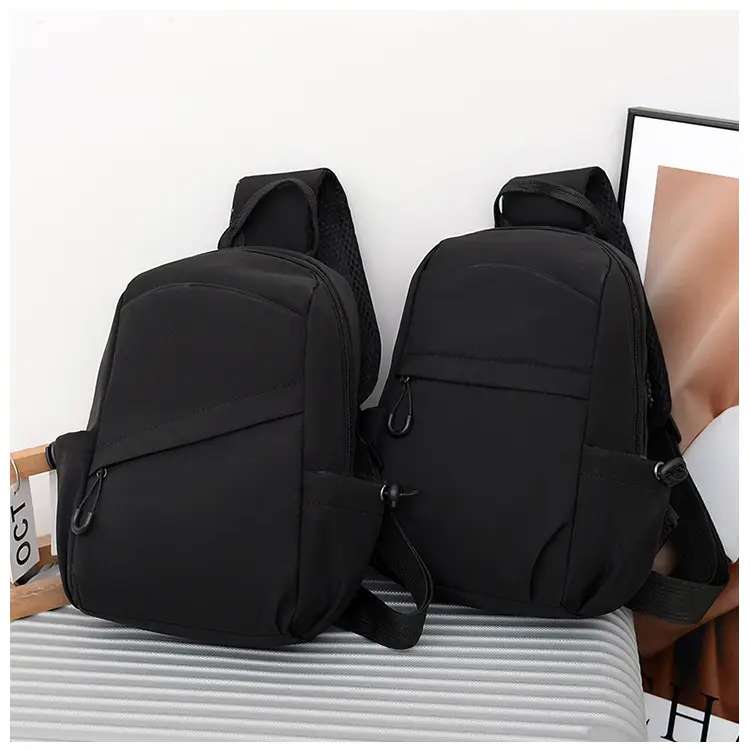 Men's Black Multi-Functional Shoulder Crossbody Bag — feature 33