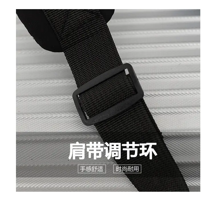 Men's Black Multi-Functional Shoulder Crossbody Bag — feature 8