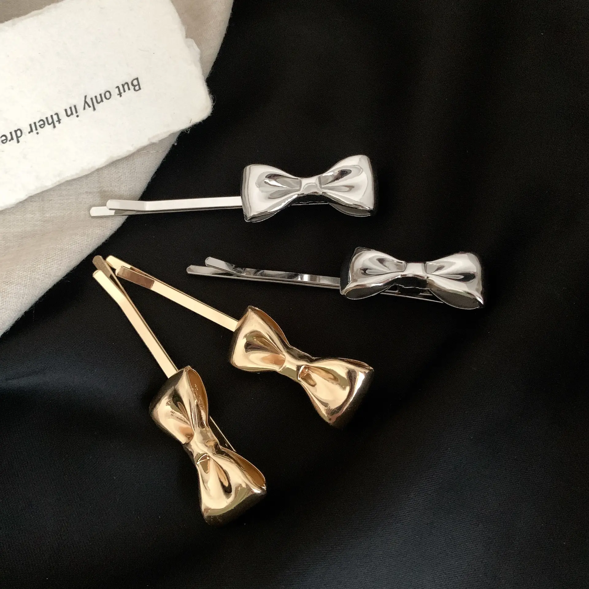 Golden Bow Hairpin for Women's Hair Clip 2024 - Image 5