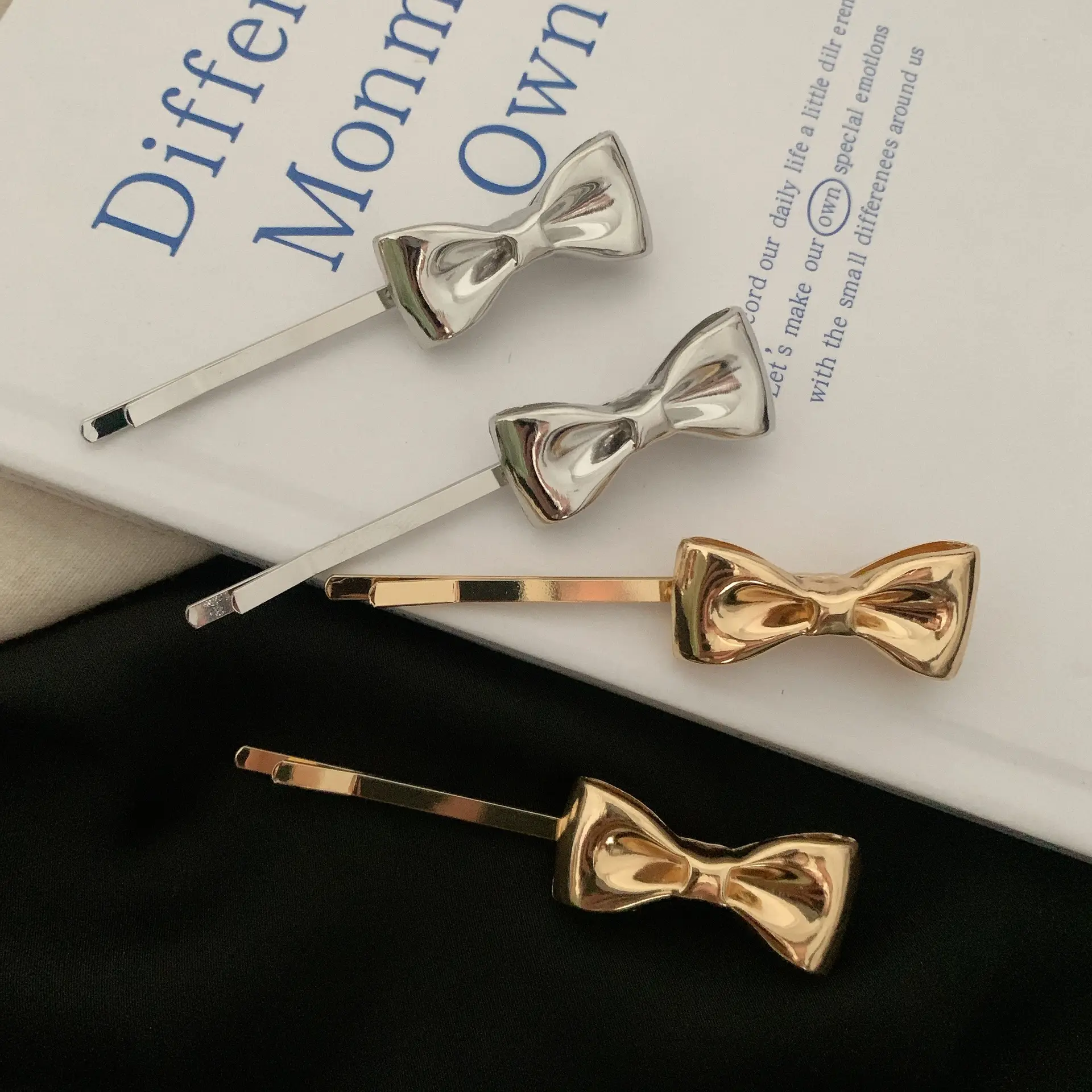 Golden Bow Hairpin for Women's Hair Clip 2024 - Image 8