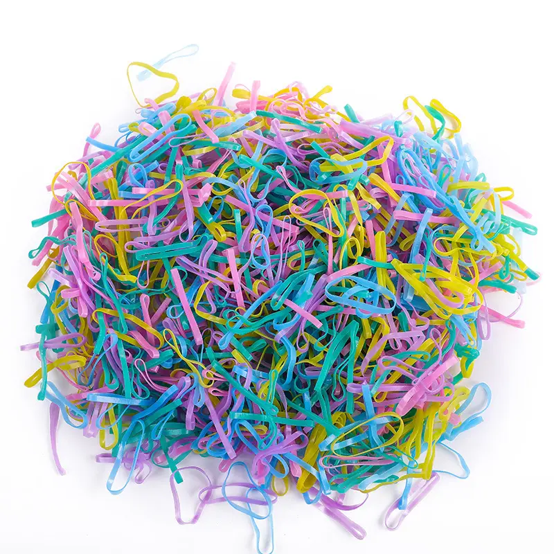 Colorful Rubber Hair Ties for Women — feature 7