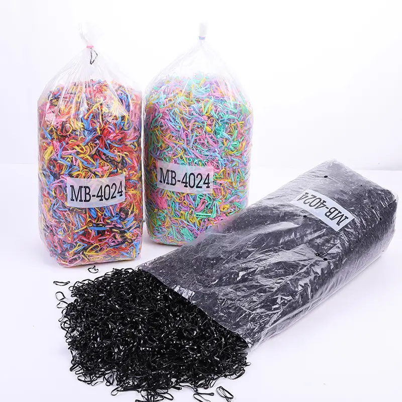 Colorful Rubber Hair Ties for Women — feature 8