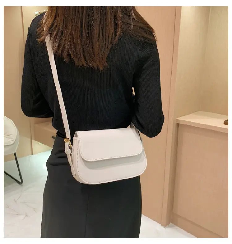Vintage Niche Tofu Bag Small Women's All-Match Explosions Brown — feature 18