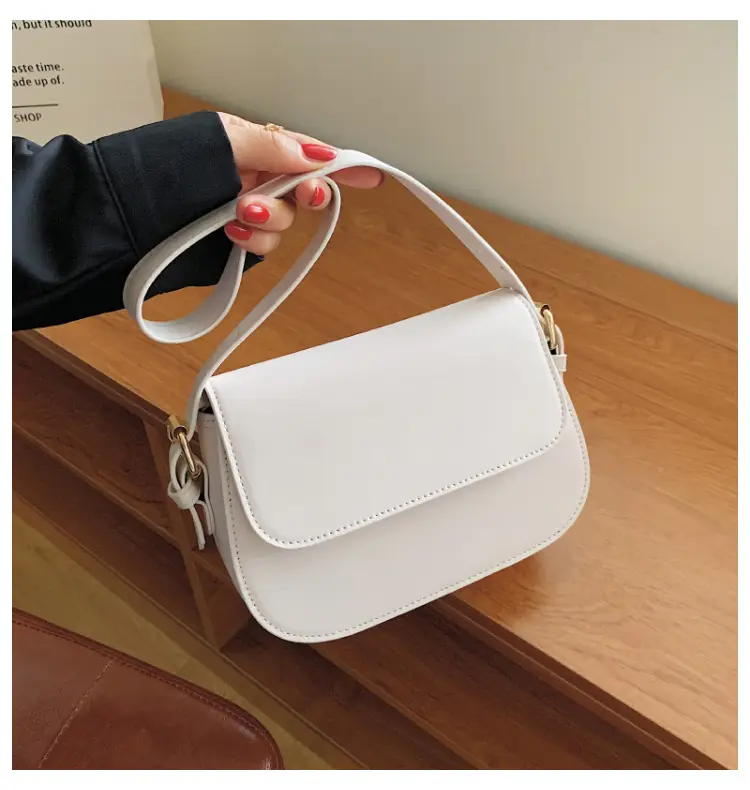 Vintage Niche Tofu Bag Small Women's All-Match Explosions Brown — feature 38
