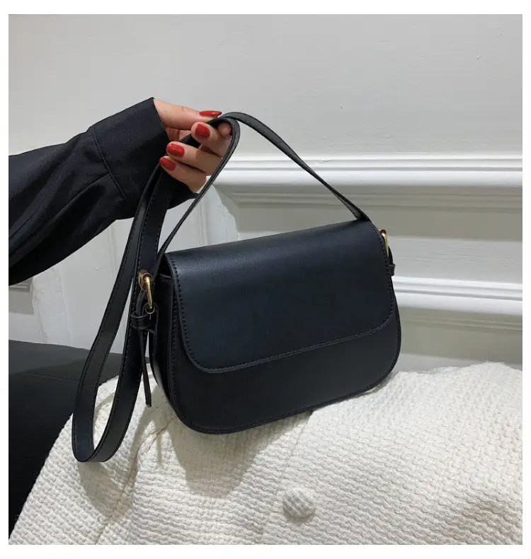 Vintage Niche Tofu Bag Small Women's All-Match Explosions Brown — feature 40