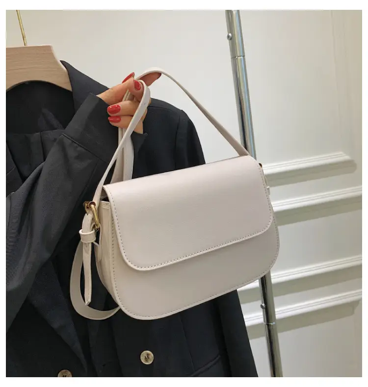Vintage Niche Tofu Bag Small Women's All-Match Explosions Brown — feature 41