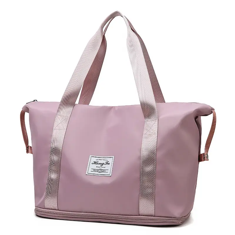 Red Travel Bag Large Capacity Women's Sports Bag
