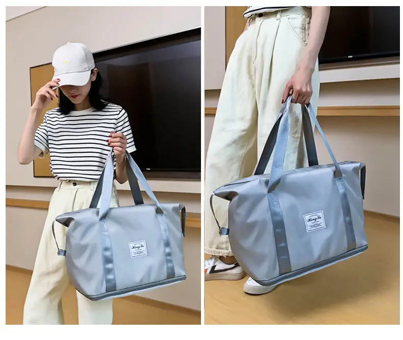 Red Travel Bag Large Capacity Women's Sports Bag — feature 51