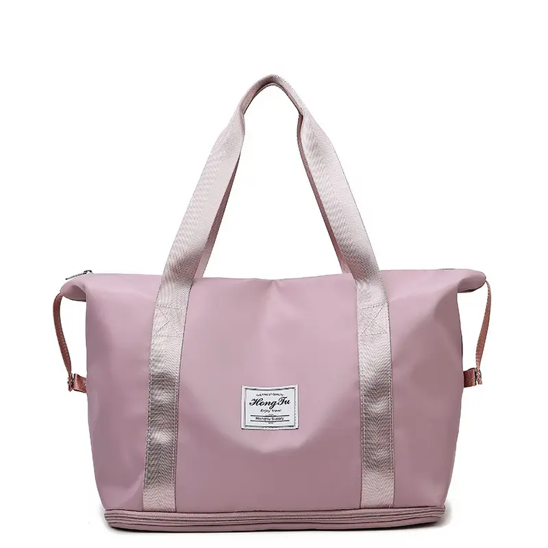Red Travel Bag Large Capacity Women's Sports Bag