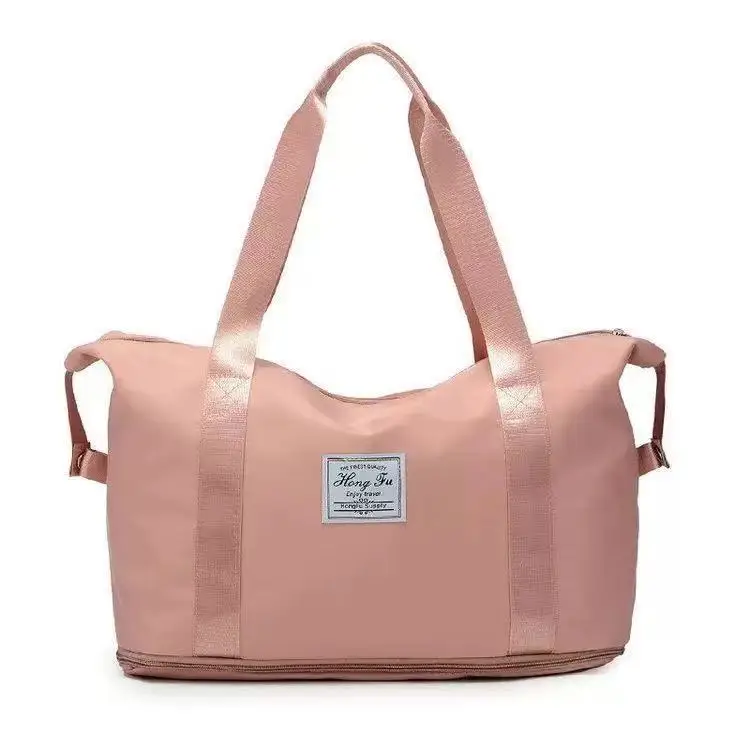 Red Travel Bag Large Capacity Women's Sports Bag