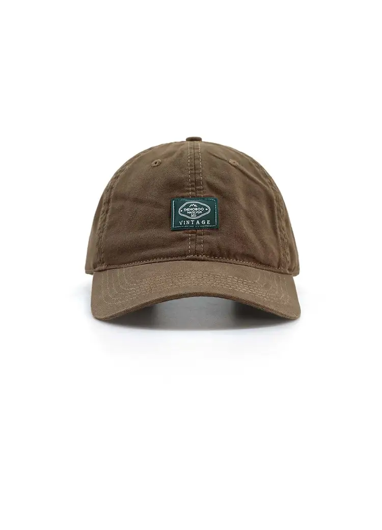 2024 Brown Washed Cap for Men Women Sunshade — feature 3