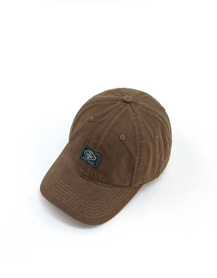 2024 Brown Washed Cap for Men Women Sunshade — feature 5