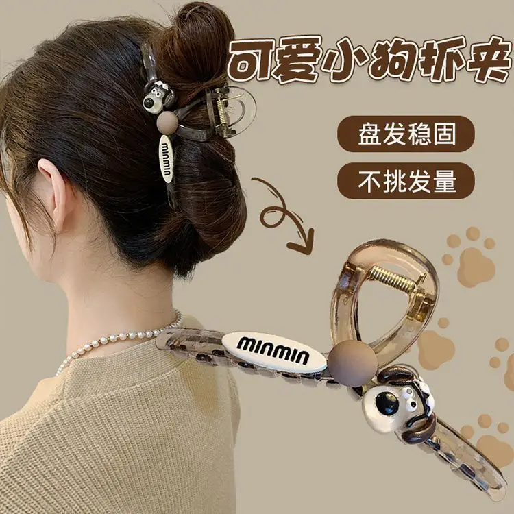 Spring Hair Clamp with Heart Decor for Women - Image 6