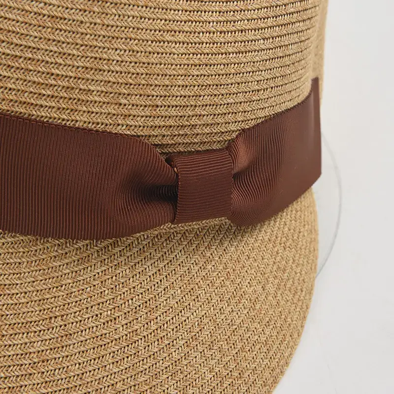 Japanese Bow Cap Women's Summer Wide-brimmed Equestrian Hat