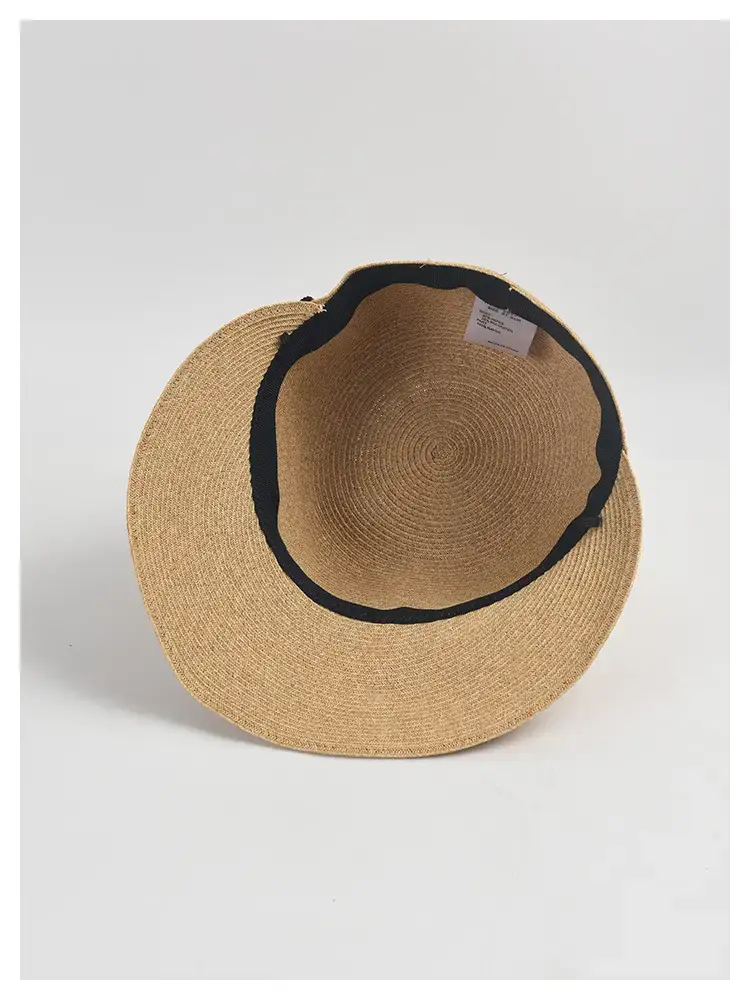 Japanese Bow Cap Women's Summer Wide-brimmed Equestrian Hat — feature 12