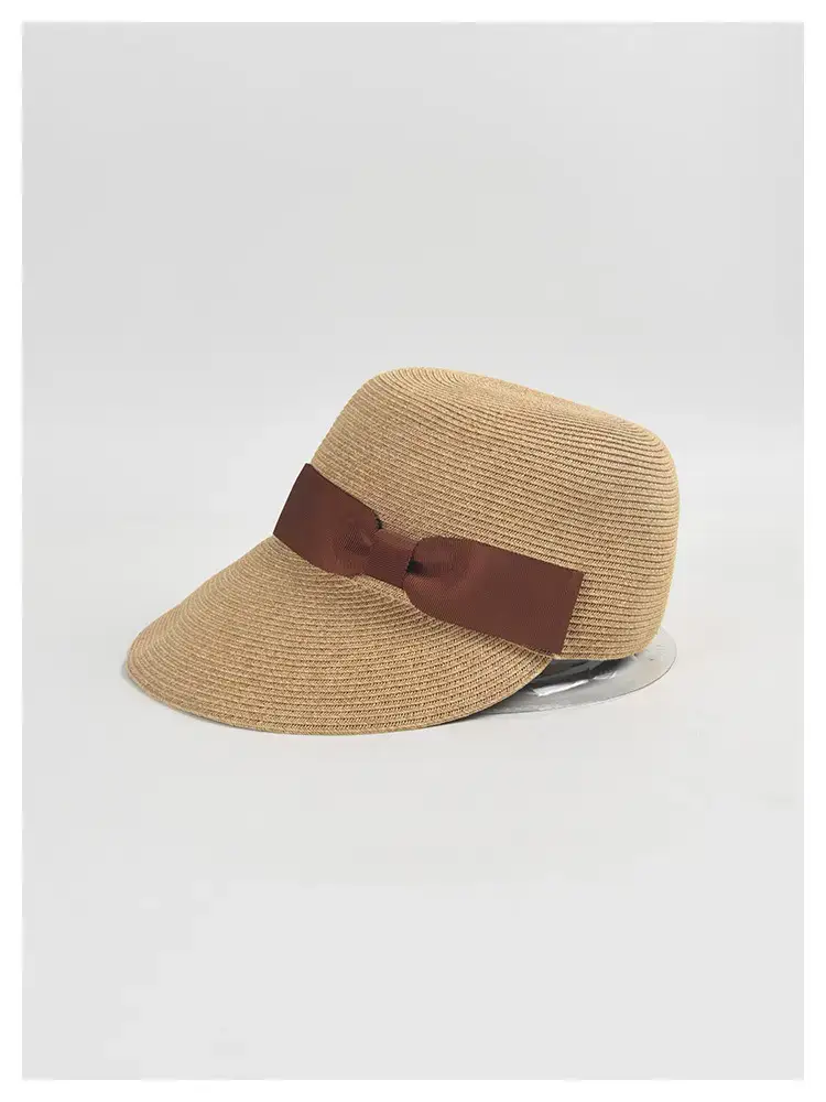 Japanese Bow Cap Women's Summer Wide-brimmed Equestrian Hat — feature 7