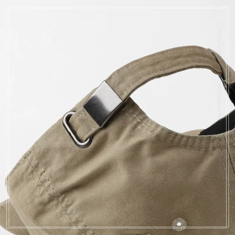 Hole-Breaked Beige Baseball Cap for Women & Men — feature 20