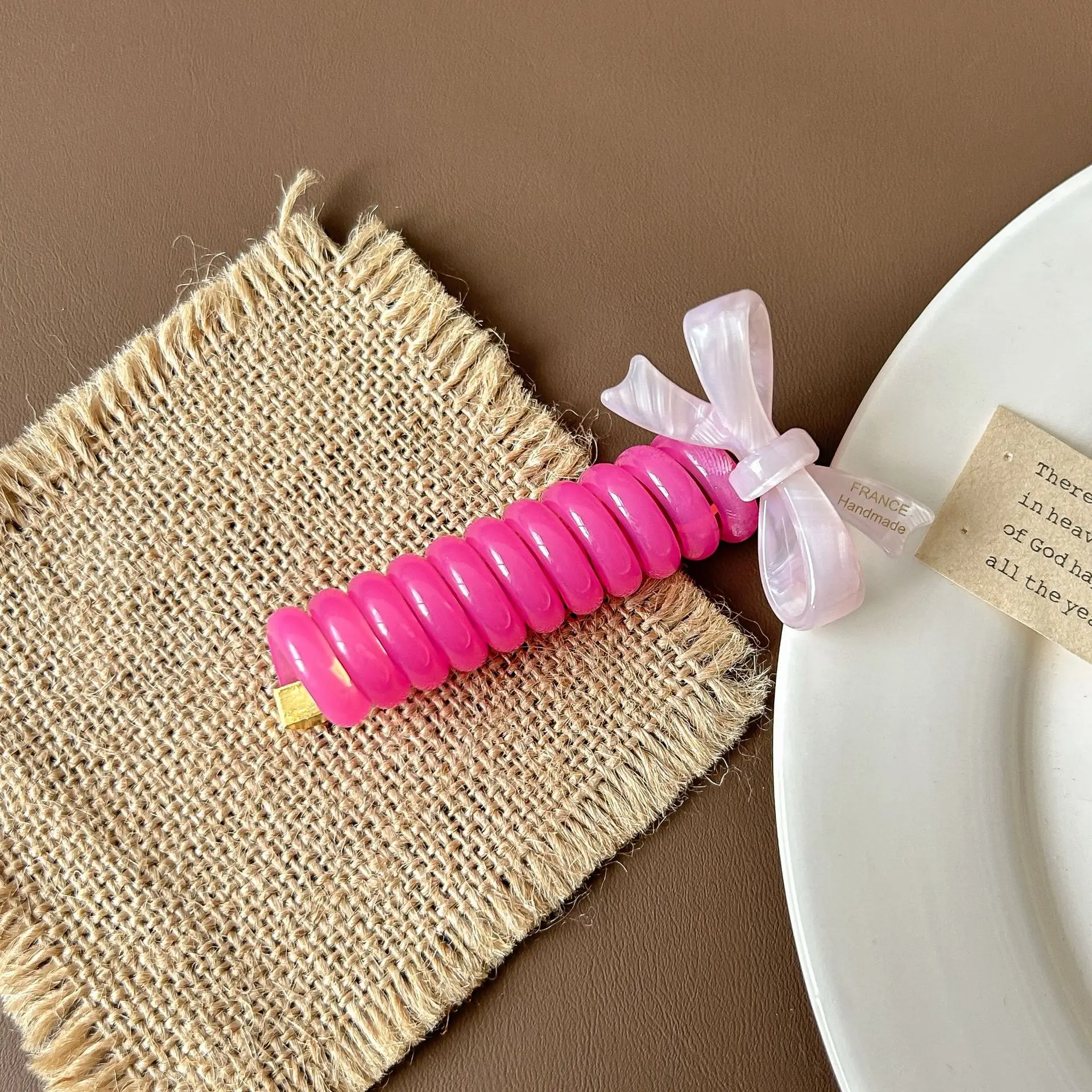 Bow Bubble Hair Braiding Rope for Women - Image 7