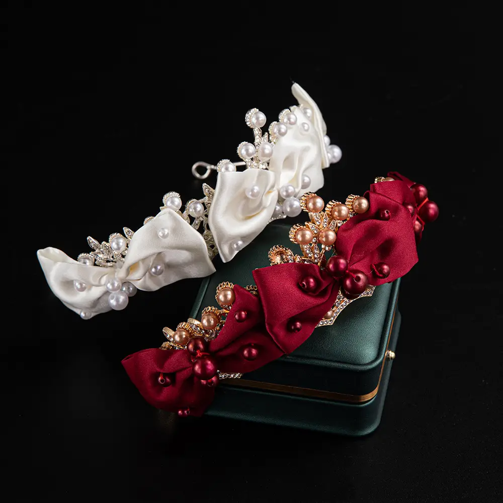2024 Princess Crown Gold Emerald Wedding Bridal Crown — feature 16