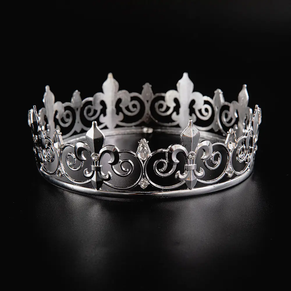 2024 Princess Crown Gold Emerald Wedding Bridal Crown — feature 18