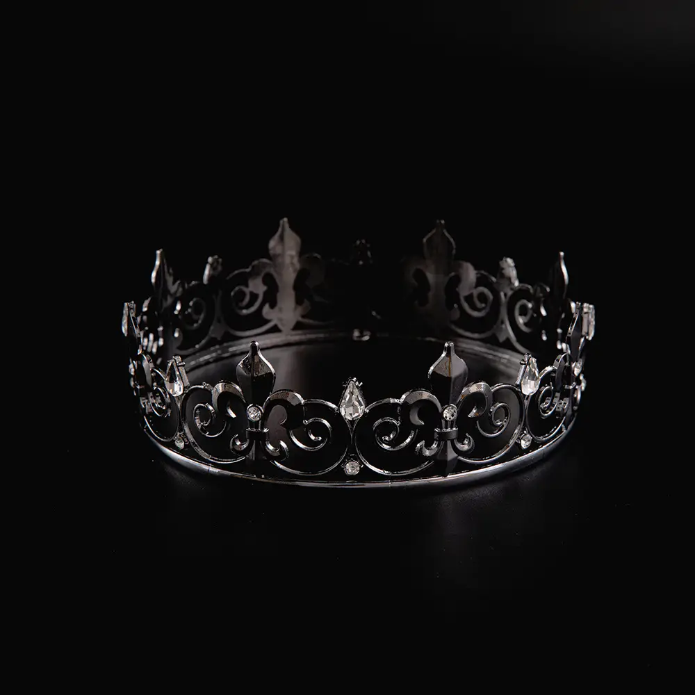 2024 Princess Crown Gold Emerald Wedding Bridal Crown — feature 19