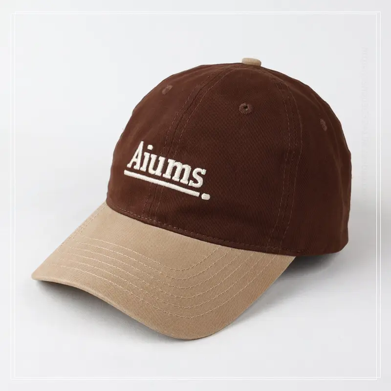 Men Navy Blue "Jiims" Cap with Embroidery - Image 6