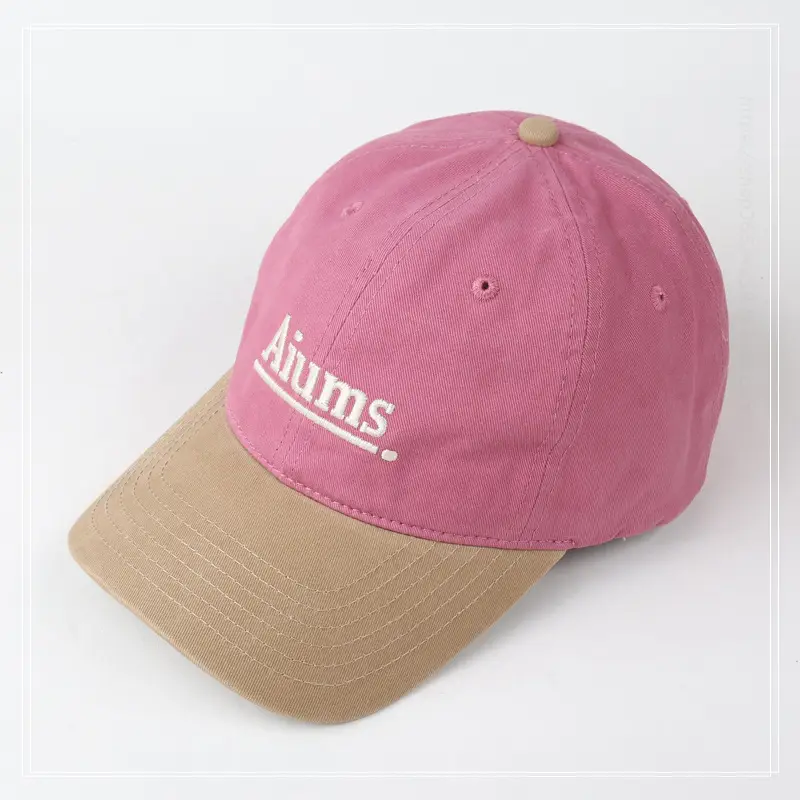 Men Navy Blue "Jiims" Cap with Embroidery - Image 8