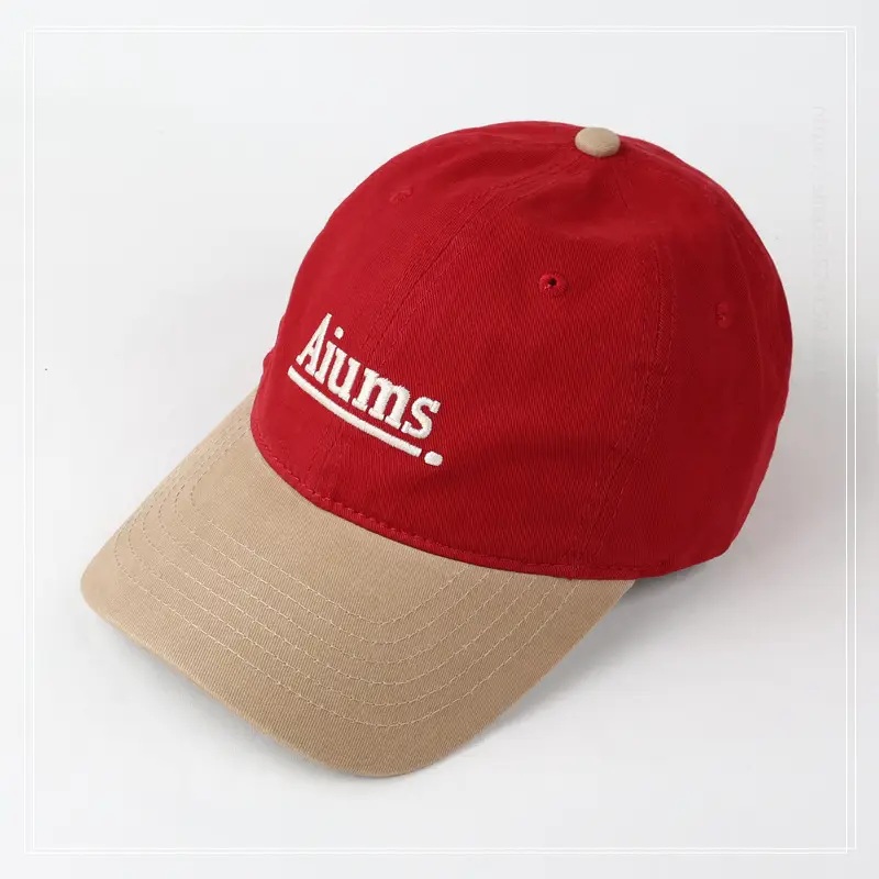 Men Navy Blue "Jiims" Cap with Embroidery — feature 11
