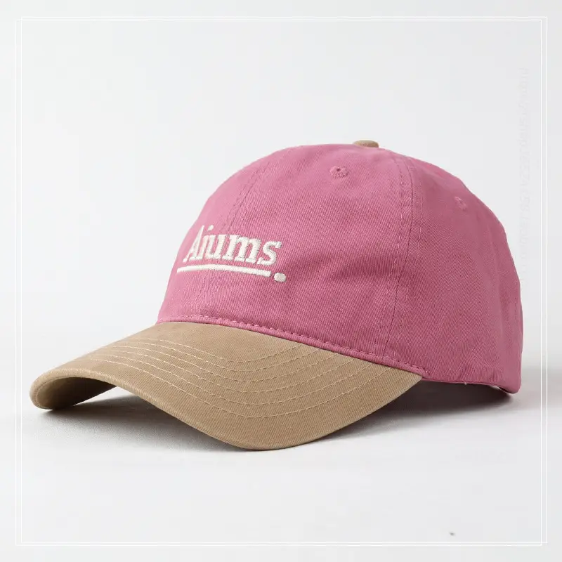 Men Navy Blue "Jiims" Cap with Embroidery — feature 9