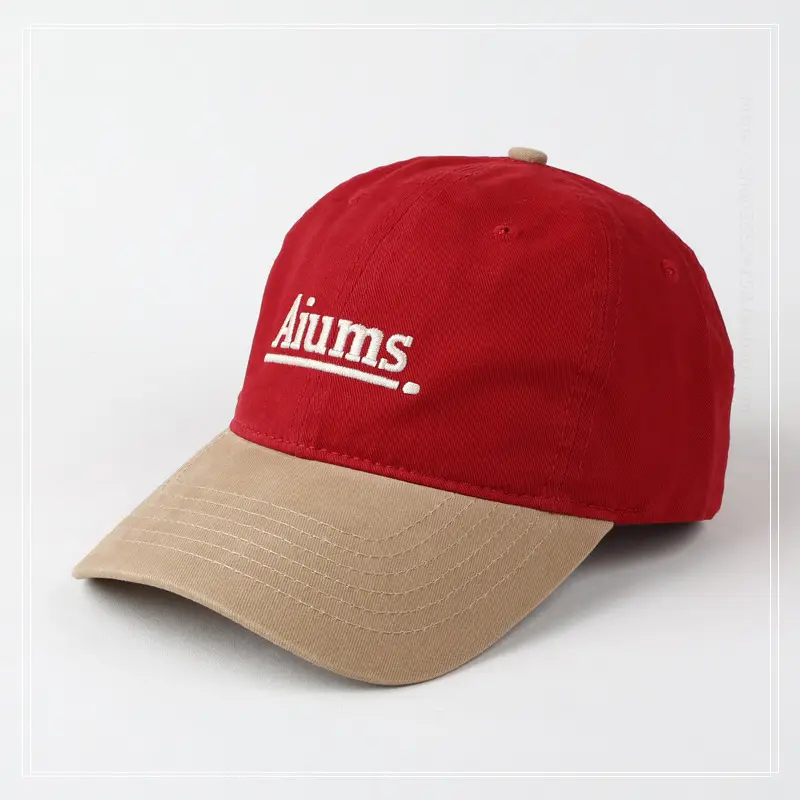 Men Navy Blue "Jiims" Cap with Embroidery - Image 3