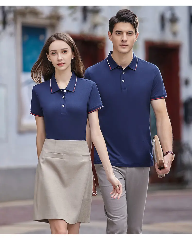 Milando 2381 Embroidered Polo T-Shirt Short Sleeve Custom Work — feature 15